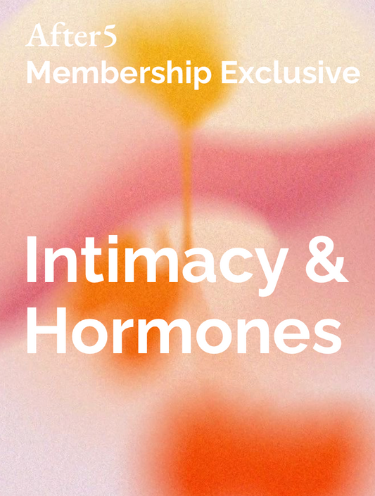 Intimacy & hormones by Jonna | After5 Hub Online Call | Tuesday March 3
